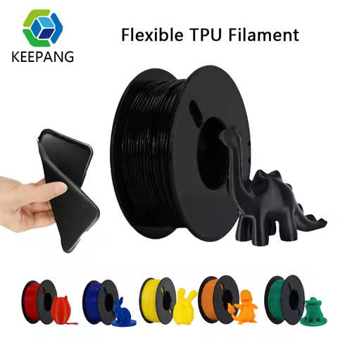 200g TPU Filament 1.75mm 3D Printer Flexible Filament No Bubble 95A Plastic Material TPU Filament Fo