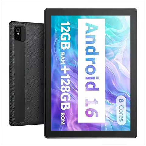 Paitanry Tablets CH10 Android 16 IPS Display 10.1 Inch 12GB(4+8 Expand RAM+128GB ROM 5000Mah Dual Ca