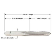 HSS Through Holes Over Size Machine Tap 8-32 UNC (OH3)