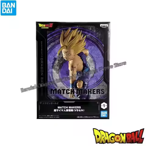 In Stock Bandai Original Box Garage Kit Model Dragon Ball Cell Son Gohan Son Goku Anime Characters C