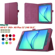 Samsung Galaxy Tab A9 8.7'' A9+ A9 Plus 11 inch 2023 Case Leather Stand Cover Folding Flip Shockproof Case For Galaxy Tab A8 2022 10.5'' Tablet Cover