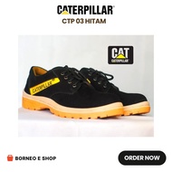 HITAM Caterpillar CTP Safety Shoes Black And Brown - Work Shoes - Hiking Shoes Size 39/43