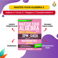 Aster Edu Buku Latihan Matematik Tingkatan 12345 - Master Your Algebra 2024 Buku Matematik Buku Lati