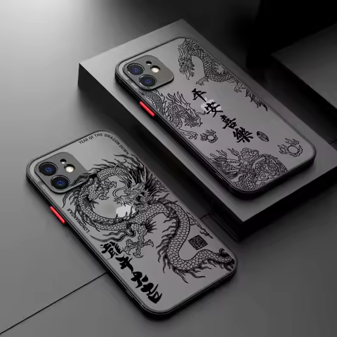 Trend Chinese Dragon Phone Case For Xiaomi Mi 12T 12 11T 11 10T 10 9 A1 A3 Lite POCO M4 M3 F5 F4 F3