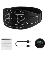 New Muscle Stimulation Belt Electric Abs Stimulator Trainer EMS Abdominal Toning Belts Body Slimming