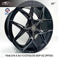 【Installation Available】PFSV RAXER FLOW FORMING 19 INCH 19X8.5/9.5 5X113 ET42/35 DGP-XZ READY STOCK