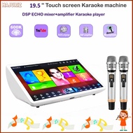 Karaoke Machine, 19.5'' Touch Screen ,Chinese,English Songs preloaded.Multi-Language songs on cloud, download.Android KTV Dual system,Online Cinema,Mobile device control