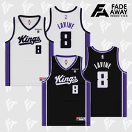 LAVINE 8 SACRAMENTO KINGS BASKETBALL JERSEY