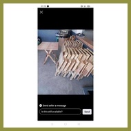 ⚾︎ ✧ ● PALOCHINA WOOD FOLDING TABLE BRANDNEW