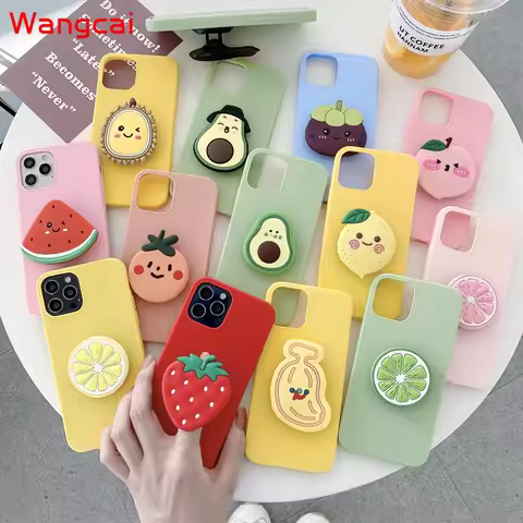 For Huawei Y7P Y6P Y5P P40 Pro Plus P30 P20 Pro Lite Y7 Y6 Prime Pro 2019 Case Fruit Avocado Orange 