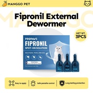 Propaws Fipronil Spot On Solution Tick and Flea Drops Remover Fast Relief Treatment for Cats