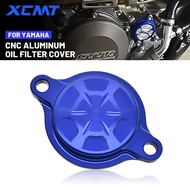For YAMAHA Oil Filter Cover Motorcycle Aluminum CNC YZ250F YZ250FX YZ450FX YZ450F WR250F WR450F YZ W