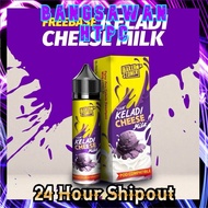 100% ORIGINAL powerswitch power switch BAKER STONER FREEBASE 60ML KELADI CHEESE MILK 60ML b1j-9-27 B