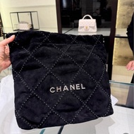 Chanel 25s新款麂皮铆釘絕美麂皮22包/小號/送訂製內坦