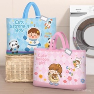 Kindergarten children's quilt and clothing storage bag Portable Zippered Oxford Cloth Waterproof, No