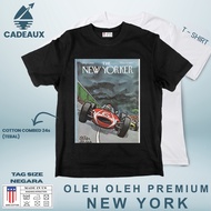 NEW YORK 3 T-Shirt Cotton Combed 24s SOUVENIR PREMIUM GIFT
