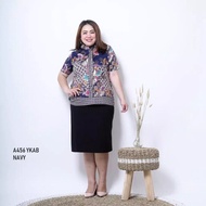 Blouse Batik Jumbo Bigsize Wanita