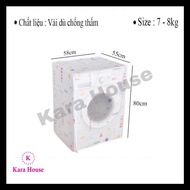 Kara House front-load umbrella washing machine cover 7-8kg