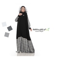 Burka jannisa black tartan