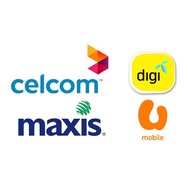 [RM50-RM100] Celcom Xpax Maxis Digi UMobile Prepaid Reload Auto Top up