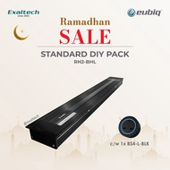 Eubiq Power Track STANDARD RH2 DIY Pack-BHL Black track w. BS4 British Adaptor [Eubiq Malaysia Offic