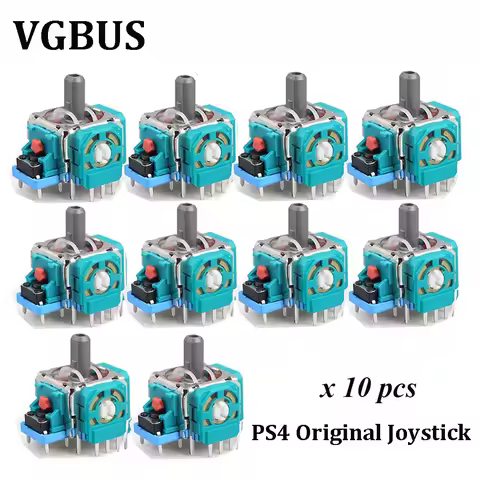 10 PCS Original Joystick Replacement Parts for PS4 Controller 3d Rocker Joystick Axis Analog Sensor 