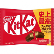 日本 KitKat 迷你 朱古力 威化 (原味) (12枚入) (4902201181150)【平行進口】不同版本隨機發