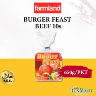 [BenMart Frozen] Farmland Beef Burger Feast Patties 10s 650g - Halal