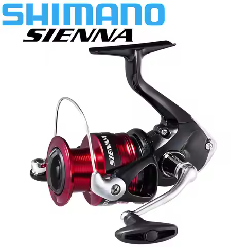 Shimano Sienna Original Spinning Fishing Reel Seawater Freshwater 500-4000 Ar-C Spool 3D Gear Fishin