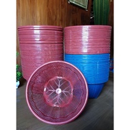 PAKET GROSIR 100 PCS WAKUL NASI PLASTIK BESAR/WAKUL HAJATAN/BESEK/CETING-Keranjang Penyimpanan Wadah