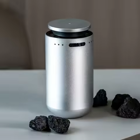 Car Electric Air Diffuser Portable Aroma Oil Diffuser for Car Home Office Spa USB Charging Room Wate