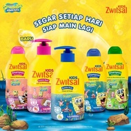 Zwitsal Kids 2 In 1 Hair & Body Wash 280 ml - Zwitsal Kids Shampoo - Zwitsal Kids Bath Reffil