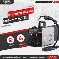 MIG 400 travolas Trafolas Reaim Mesin Las MIG-250 450 Watt: Inverter Tanpa Gas Efisiensi Tinggi, Set