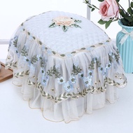 Rice Cooker Cover Fabric Lace European-Style High-End Kitchen Household Oval Rice Cooker Cover Pressure Cooker Cover Cloth