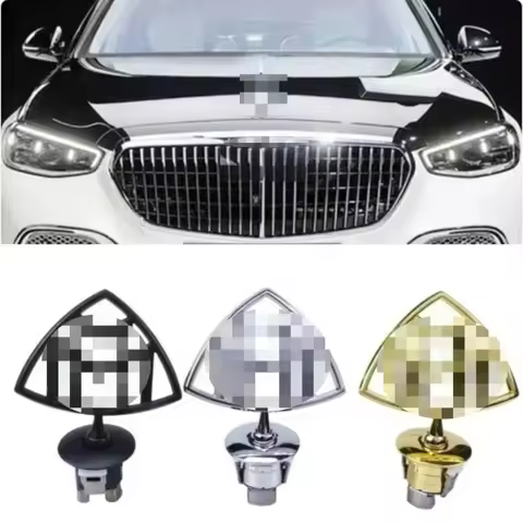 Car Hood Logo Emblem Badge Replace Sticker For Benz Maybach GLS S Class S560 S600 S650 S680 GLS600 W
