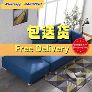 🌟包送貨- 貴妃椅梳化床 布藝沙發床 sofa bed 日式榻榻米簡易小戶型單人雙人沙發