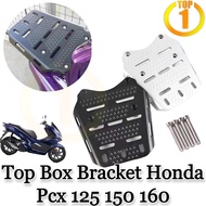 COD Top Box Bracket Alloy For Honda PCX 150 PCX 160 High Quality Motorcycle Accessories