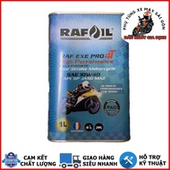 Nhớt tổng hợp RAFOIL EXE Pro 10W40 SP dành cho xe số côn tay nhập khẩu UAE [Mua 5 tặng 1 phểu]