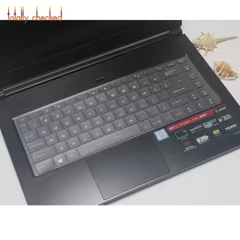 Ultra Thin Soft TPU Keyboard Protector Skin Cover for 15.6" MSI GS65 GS 65 8RE-014CN Stealth THIN 15