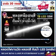 ⭐️สินค้าแนะนำ⭐️(แสงสีขาว) หลอดไฟ LED T8 หลอดนีออนสี 18W หลอดไฟงานวัด หลอดน็อคดาวน์ หลอดพร้อมปลั๊ก ขั