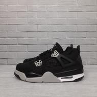 Nike Air Jordan 4 Retro'Black Canvas' Shoes