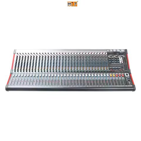 KS32 32 Channel Professional Audio Mixer 48V Phantom Power Support Monitor Mixer DJ Sound Mixing Con