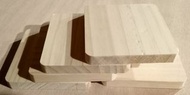 美術用品 生活用品 木板 木材 木塊 木料 DIY材料-簡易式松木杯墊 （有導角.未上漆）(適用雷切/UV/電烙)