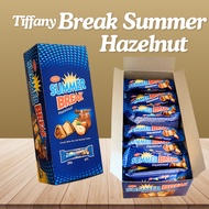 Tiffany Break Summer Chocolate / Dubai Chocolate / Crunchy Wafer Bar with Hazelnut Cream / 1 Box ( 2