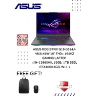 Asus ROG Strix G16 G614J-VN3145W 16'' FHD+ 165Hz Gaming Laptop ( I9-13980HX, 16GB, 1TB SSD, RTX4060 