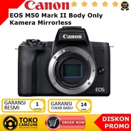Canon EOS M50 Mark II Body Only Kamera Mirrorless - Garansi 1 Tahun Datascrip