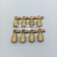 Perpendicular r410 gas adapter