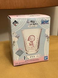 Re:0 從零開始的異世界生活 一番賞 E賞 玻璃杯 F賞 膠立牌