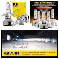 หลอดไฟ LED F2 9-32V  36w 6000lm 6500Kหลอดไฟหน้ารถรถยนต์ หลอดไฟรถ LED หลอดไฟหน้า led H4  LED HEADLGHT