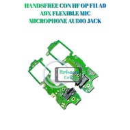 CONNECTOR HANDSFREE CON HF OP F11 A9 A9X FLEXIBLE MIC MICROPHONE AUDIO JACK
